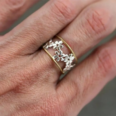 Десислава | Пръстен Цветна Филигранна Нежност