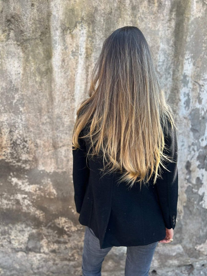 Никита | Структуриран блейзер в цвят камел