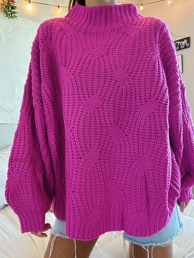 Ирина | Обемен Плетен Пуловер