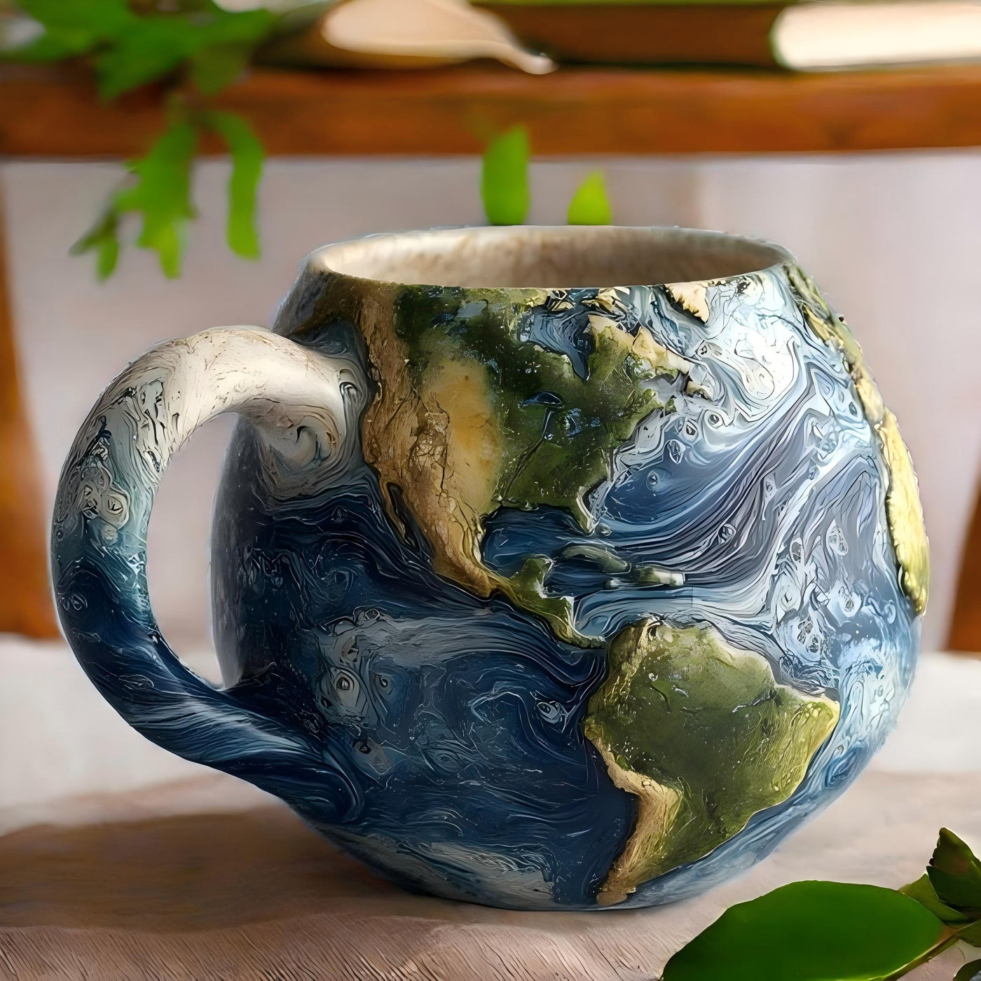 Чаша Земният пейзаж на Гая