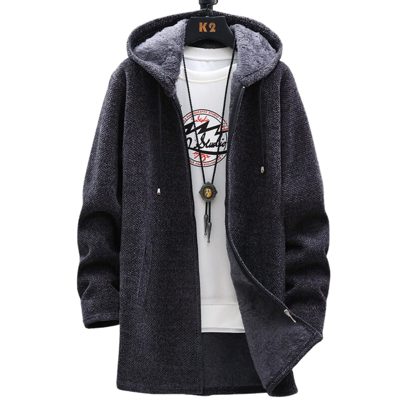 Инgrid | Casual Fleece Hooded Jacket