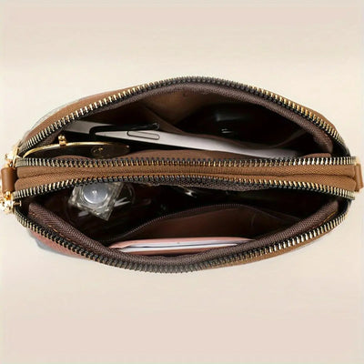 Biser | Пачуърк кожена чанта през тяло