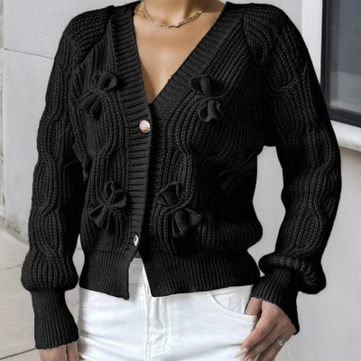 Евелина | Нежен Плетен Кардиган