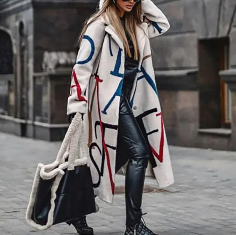 Вивиен | Артистичен дълъг палто