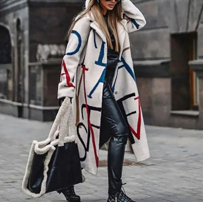 Вивиен | Артистичен дълъг палто