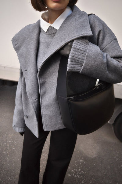 Адриана | Модерен вълнен палто