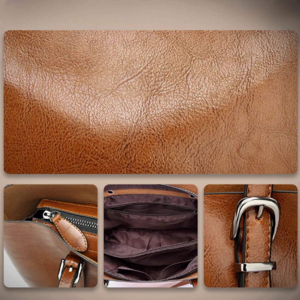 Maggie | Елегантна кожена чанта